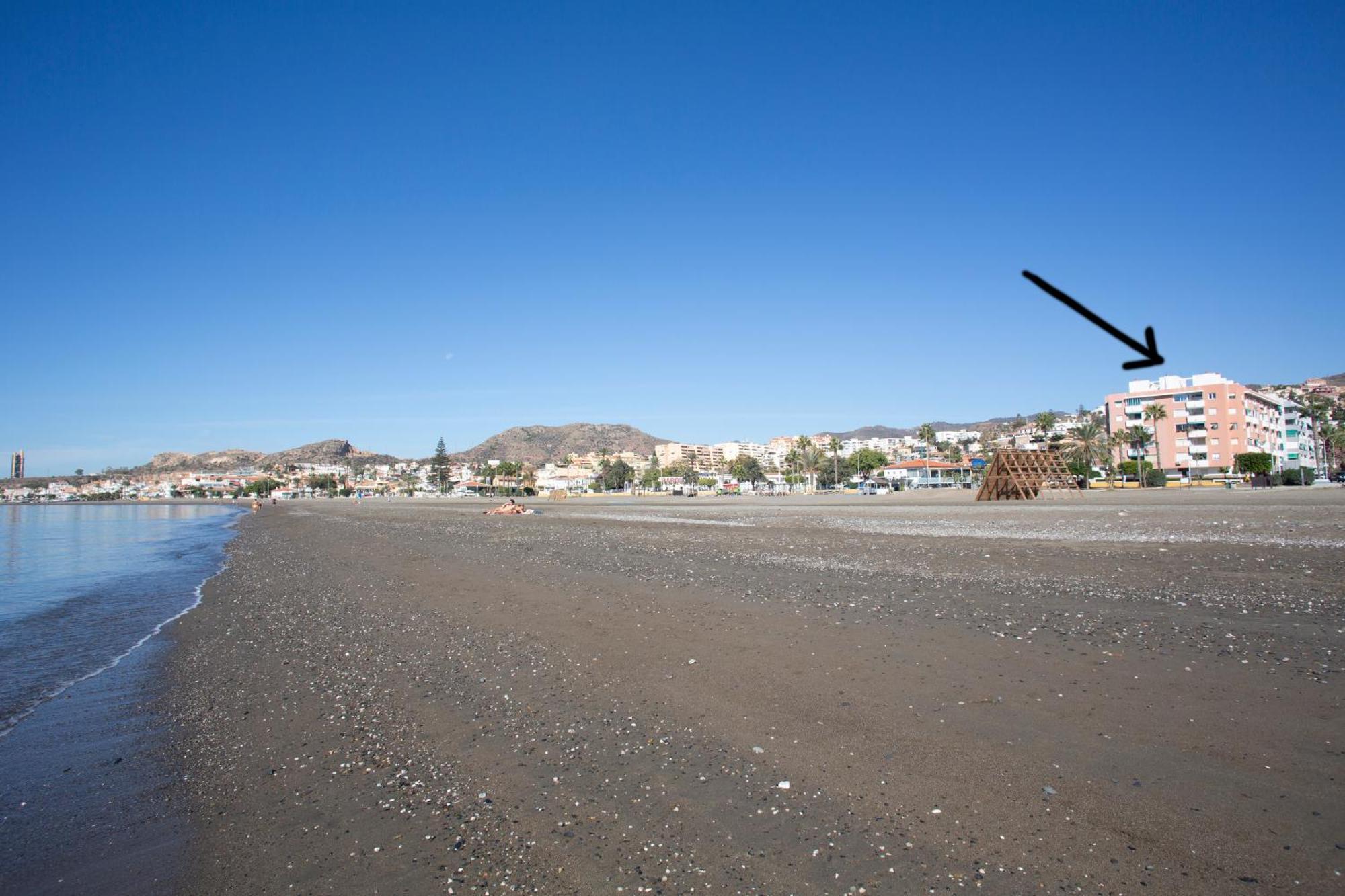 Bajo En Primera Linea - Cala Del Moral, Urbanizacion Calaflores La Cala Del Moral المظهر الخارجي الصورة